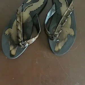 靴 Bottega Veneta Alligator Thong Sandals Bottega Veneta | Shoes | Bottega Veneta Brown Alligator